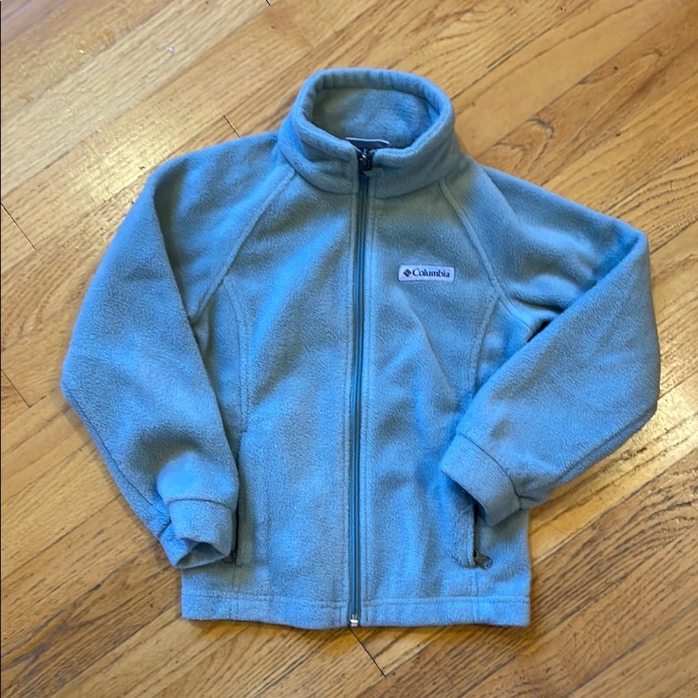 Columbia Light green Fleece Jacket